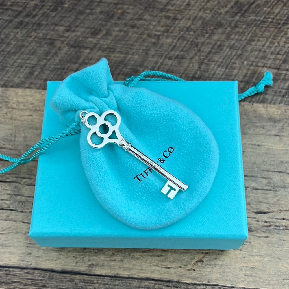 Tiffany & Co. Silver Key Pendant